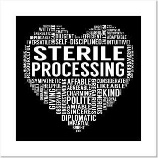 Sterile Processing Heart Posters and Art